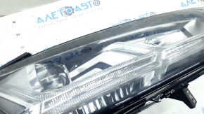Right front headlight assembly for Audi Q7 16-19 LED, polished