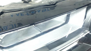 Right front headlight assembly for Audi Q7 16-19 LED, polished