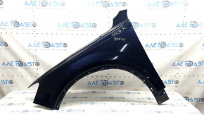 Front left wing for Audi Q7 16-26 aluminum, blue LC5M, chips, after repair