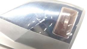 Right side mirror assembly for Audi Q7 16-19, 15+4 pins, heated, auto-dimming, auto-folding, turn signal, camera, BSM, blue, worn