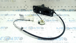 The neutral gear emergency cable with bracket for Audi A5 F5 18-25 has broken fasteners.