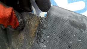 Audi A5 F5 18-25 rear underbody protection, cracked