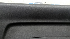 Lower tailgate trim for an Audi Q7 16-26 (under the curtain), black, scratches, broken fasteners, no curtain