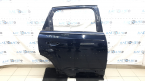 Bare rear right door for an Audi Q7 16-26 aluminum, blue LC5M, scratches, dents