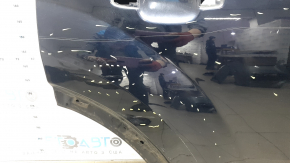 Bare rear right door for an Audi Q7 16-26 aluminum, blue LC5M, scratches, dents