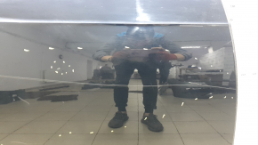 Bare rear right door for an Audi Q7 16-26 aluminum, blue LC5M, scratches, dents