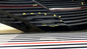Bare rear right door for an Audi Q7 16-26 aluminum, blue LC5M, scratches, dents
