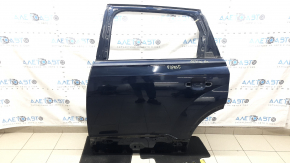 Bare rear left door for Audi Q7 16-26 aluminum, blue LC5M