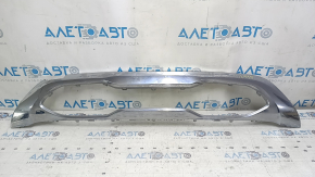 Mercedes W167 GLE 350 450 20-23 chrome front bumper lip trim, broken mount, peeling chrome, bumps, sand