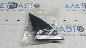 Triangle corner of the wing front right Hyundai Ioniq 17-22 with chrome molding