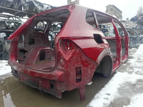 Quarter wing rear right VW Tiguan 18-24 long on the body, red, bumper