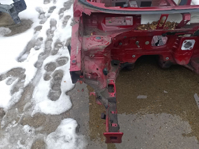 Front right quarter panel of a VW Tiguan 18-24 on the body, black, bumps on the threshold