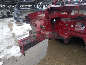 Front right quarter panel of a VW Tiguan 18-24 on the body, black, bumps on the threshold