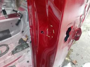 Front right quarter panel of a VW Tiguan 18-24 on the body, black, bumps on the threshold