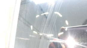 Audi Q7 16-26 black roof panel, scratches on glass, needs cleaning, scratches on the panel