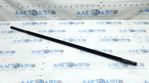 Door-glass molding, center rear left, Audi Q7 16-26, chrome, bumps, scratches