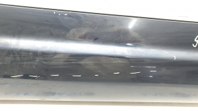 Lower rear right door trim panel for Audi Q7 16-19, gray molding, quattro, scratches, chips