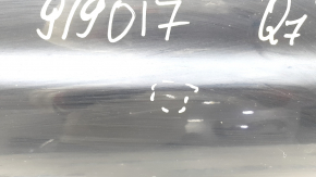 Lower rear right door trim panel for Audi Q7 16-19, gray molding, quattro, scratches, chips
