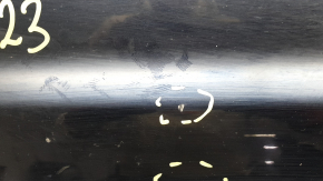 Lower rear left door trim panel for Audi Q7 16-19, gray molding, quattro, scratches, chips