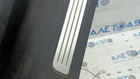 Volvo XC90 16-18 rear right inner door sill plate with backlight, black, scratches