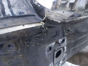 Audi Q7 16-26 rear panel, 2 parts, blue, on the body, tear