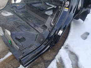 The sunset of the rear fender left Audi Q7 16-26 on the body, blue, pokes