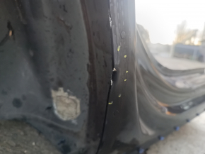 Audi Q7 16-26 rear right quarter wing on the body, blue, scratches, dent