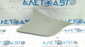 Left rear upper rear pillar trim Volvo XC90 16-23, gray, with plug, scratches
