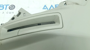 Left rear lower rear pillar trim for Volvo XC90 16-23, under the belt, gray, 2 parts, scratches