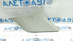 Volvo XC90 16-23 right rear upper pillar trim, gray, with plug, scratches