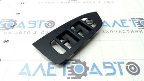 Front left window lift control trim Volvo XC90 16-22 black without auto-folding mirrors