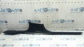 Audi Q7 16-26 black inner left door sill trim, worn