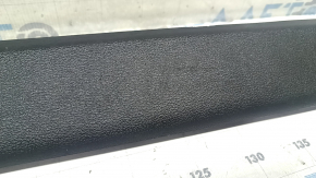 Audi Q7 16-26 black inner left door sill trim, worn