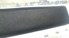 Audi Q7 16-26 black inner left door sill trim, worn