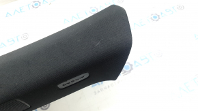 Left front pillar trim for Audi Q7 16-26 Bose, black, worn