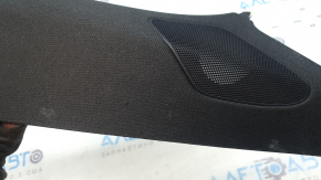 Right front pillar trim for Audi Q7 16-26 Bose, black, scratches