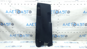 Lower left center pillar trim for Audi Q7 16-26, black, scratched