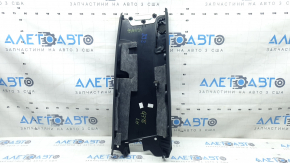 Lower left center pillar trim for Audi Q7 16-26, black, scratched