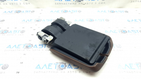 Armrest Audi Q7 16-19 leather brown, worn