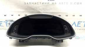 Audi Q7 16-19 digital instrument cluster, 116k, scratches on the glass
