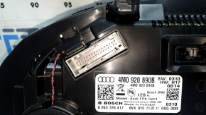 Audi Q7 16-19 digital instrument cluster, 116k, scratches on the glass