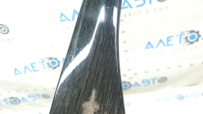 Lower right front panel insert for Audi Q7 16-19, dark wood (gray-brown oak), scratches