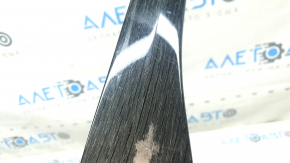 Lower right front panel insert for Audi Q7 16-19, dark wood (gray-brown oak), scratches