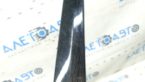 Lower right front panel insert for Audi Q7 16-19, dark wood (gray-brown oak), scratches