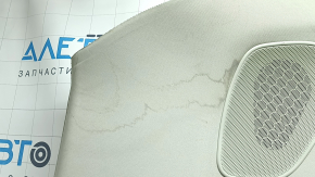 Volvo XC90 16-23 headliner for panoramic windows, for 3rd row, gray, with speaker grilles and microphones, in need of dry cleaning, torn fasteners, oxidized connector