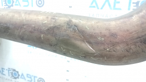 Rear muffler with barrel Audi Q7 16-19 3.0T rusty, dented