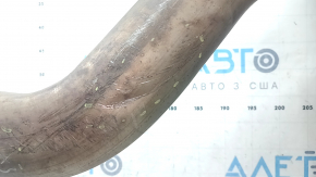 Rear muffler with barrel Audi Q7 16-19 3.0T rusty, dented