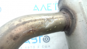 Rear muffler with barrel Audi Q7 16-19 3.0T rusty, dented