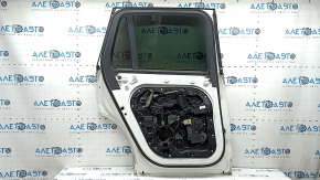 Volvo XC90 16-22 keyless rear left door assembly, tinted, white 614, bump, scratch