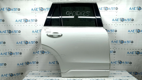 Volvo XC90 16-23 keyless rear right door assembly, tinted, white 614, bumps, scratches